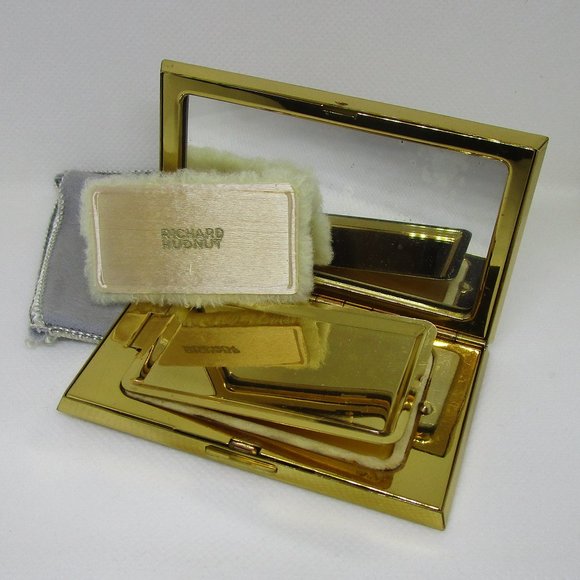 NIB 1930s art deco Richard Hudnut vanity compact - Picture 1 of 8
